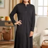 Women's Tiered Cotton Knit Maxi Dress