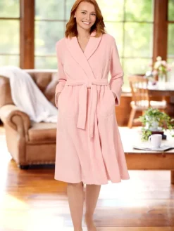 Women's Ultra-Plush Fleece Wrap Robe