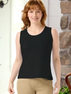 Women's USA Cotton Layering Tank Top