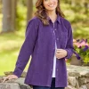 Women's Wide-Wale Corduroy Big Shirt Lined With Flannel