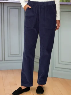 Women's Wide-Wale Corduroy Pull-On Pants