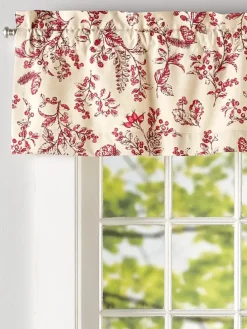 Woodland Hills Rod Pocket Tailored Valance