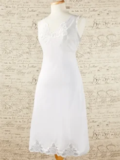 Woven Cotton Batiste Full Slip