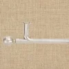 Wrap Around Adjustable Blackout Curtain Rod With Ball Finial, 1 Inch