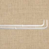 Wrap Around Adjustable Curtain Rod Set, 3/4 Inch