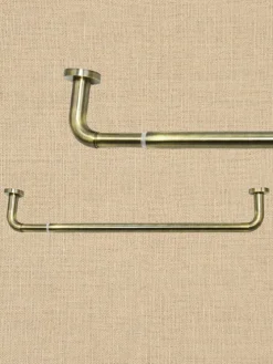 Wraparound Telescoping Curtain Rod, 3/4 Inch