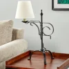 Wrought-Iron Adjustable Lamp, In 2 Sizes